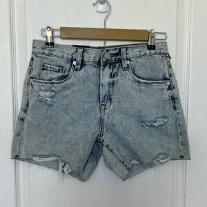NWT BlankNYC Women’s High Rose Jean Shorts Avis Wash Size 26 Revolve Brand